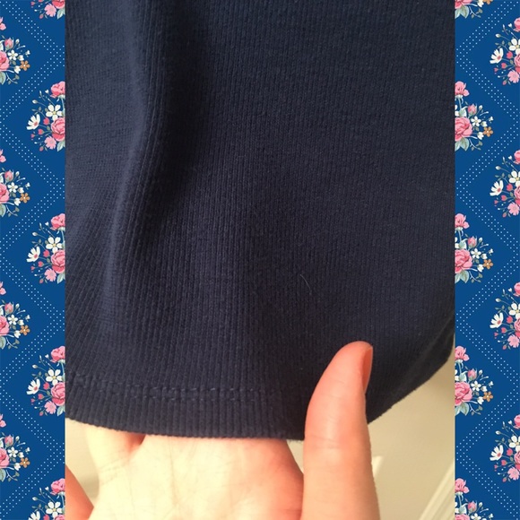 Zara Ribbed Mock Neck - Picture 2 of 5